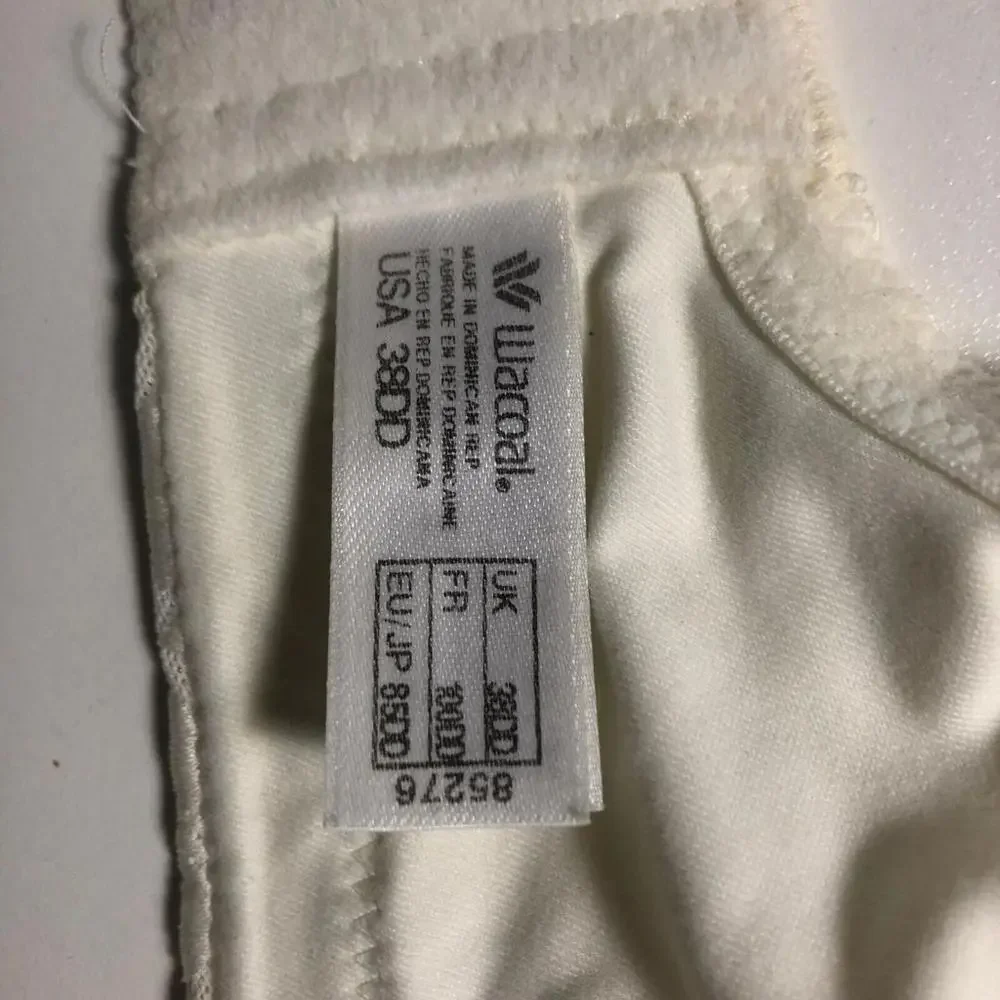 WACOAL 85276 AWARENESS Soft Cup Full Coverage Wire free Bra 38DD #3628-3